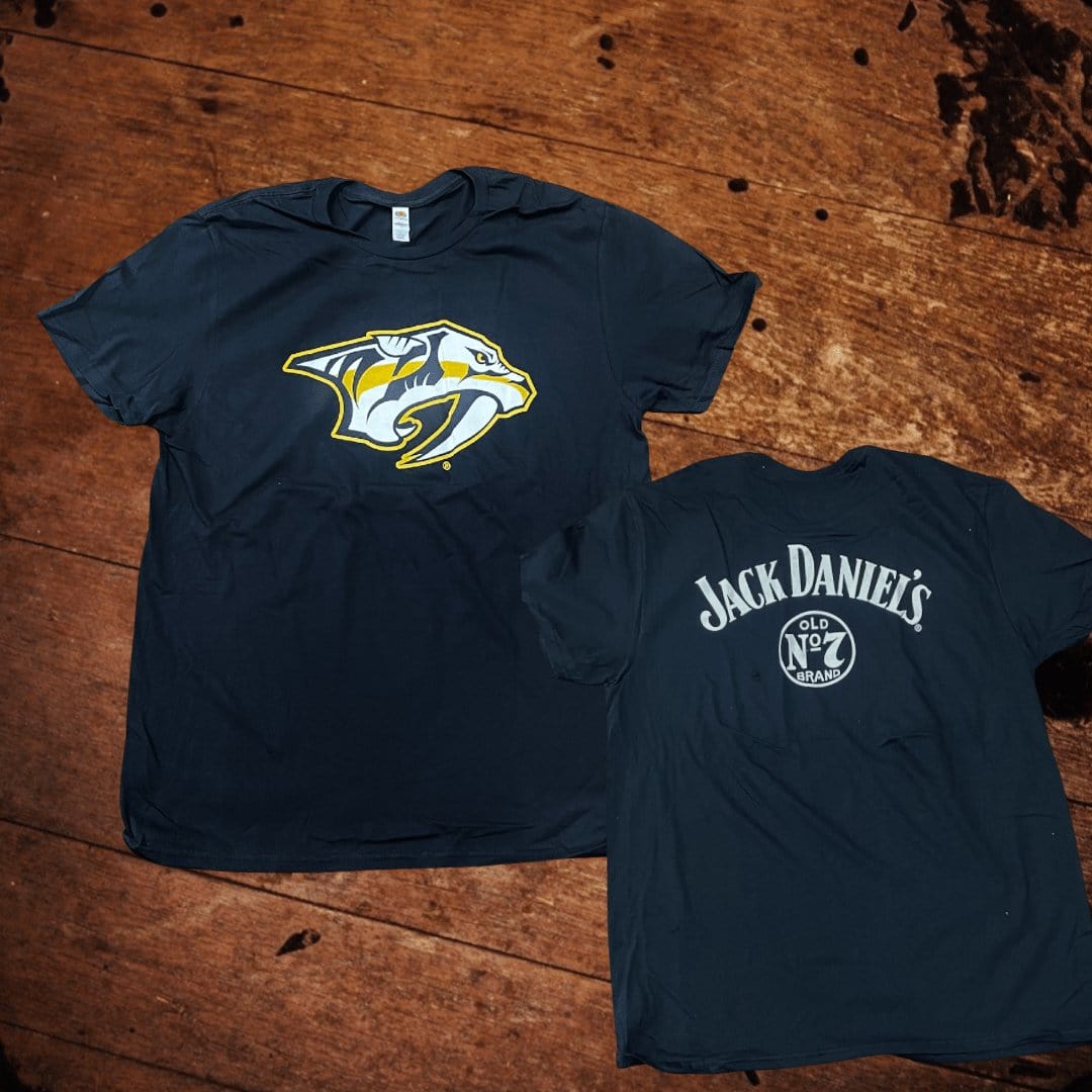 Jack Daniel’s Nashville Predators NHL Promotional T-shirt - The Whiskey Cave
