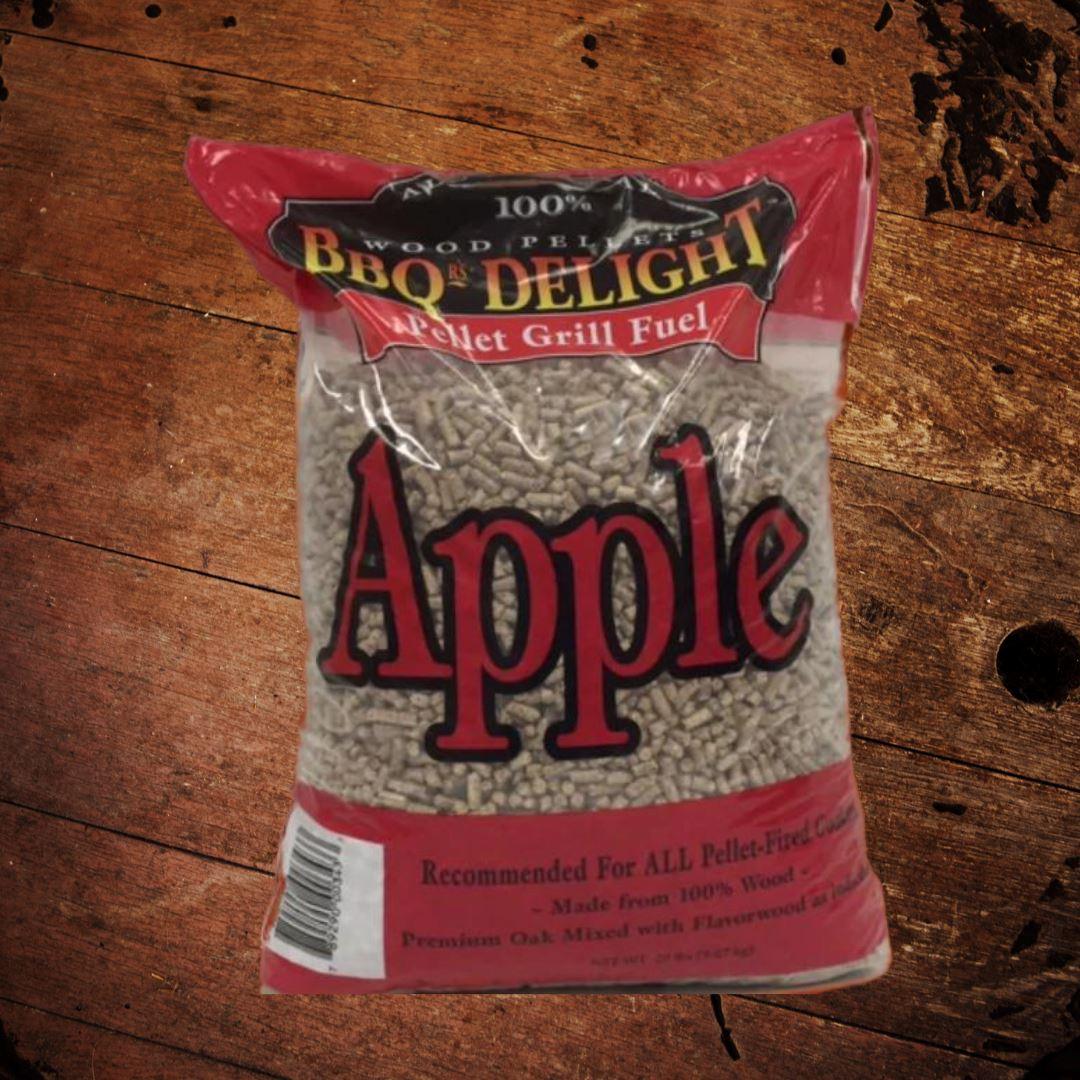 BBQr’s Delight Apple Smoking Pellets 20 Pound Bag - The Whiskey Cave