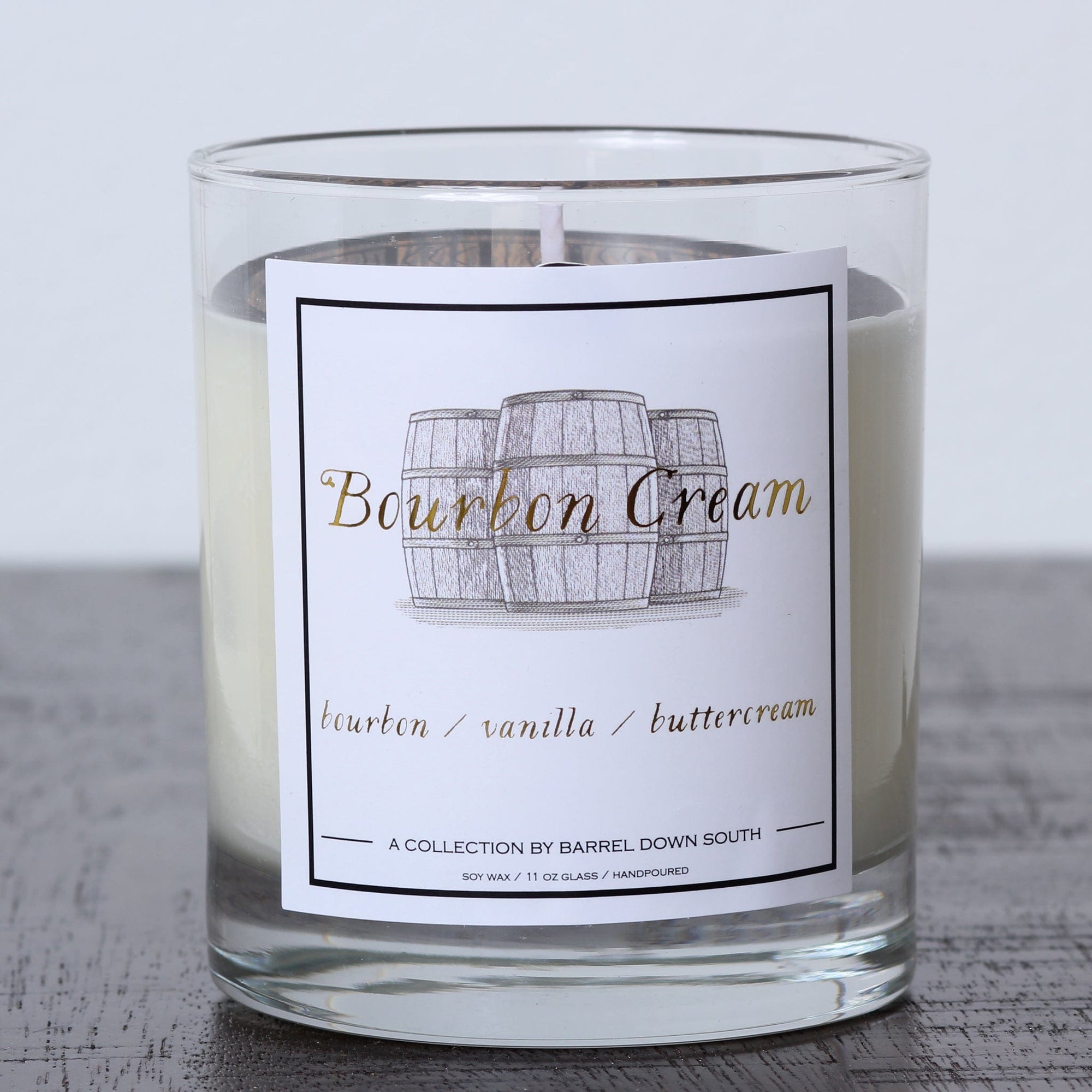 Bourbon Cream 11 ounce Soy Candle - The Whiskey Cave