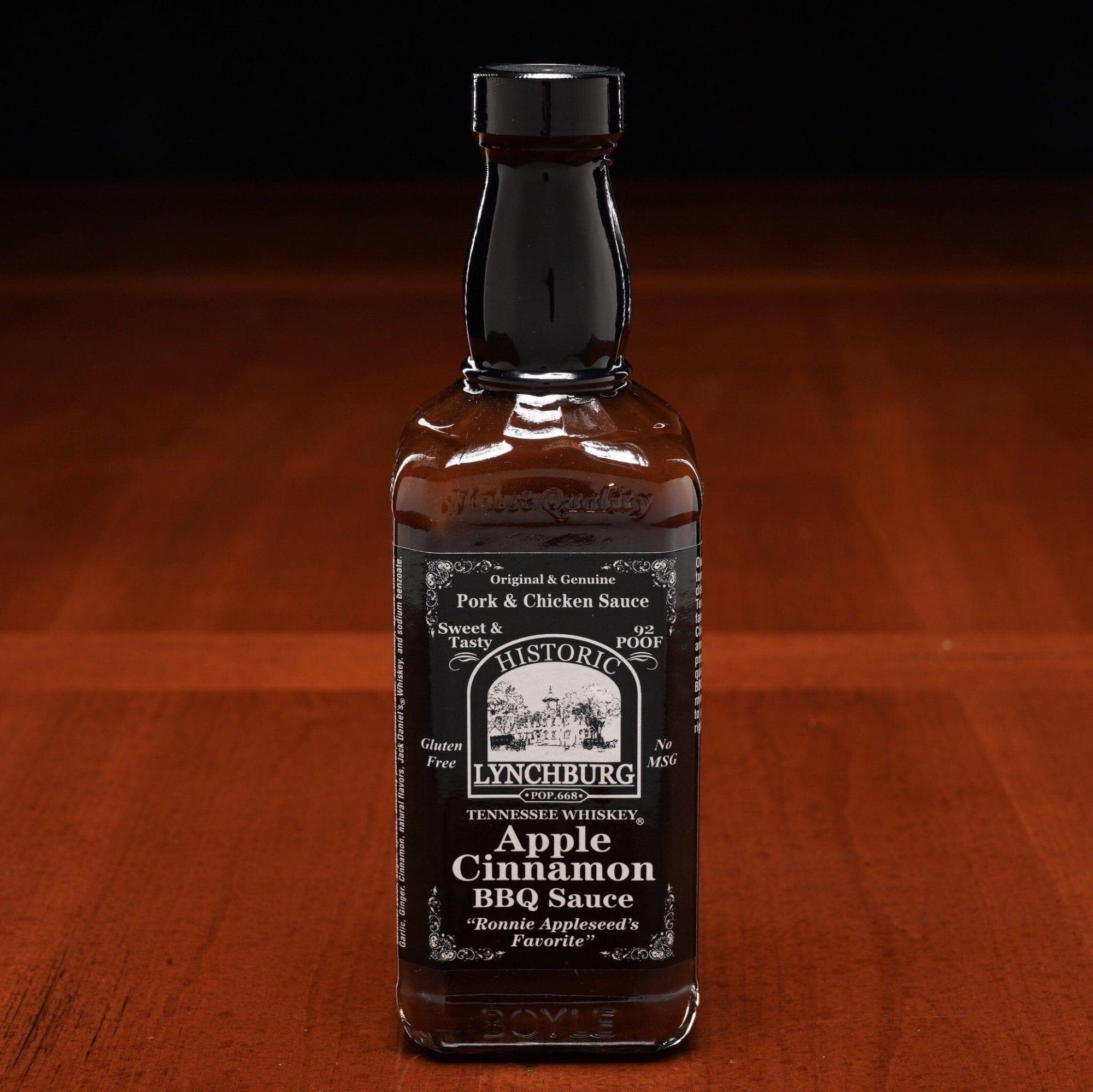 Historic Lynchburg Apple Cinnamon BBQ Sauce Made with Jack Daniels - The Whiskey Cave