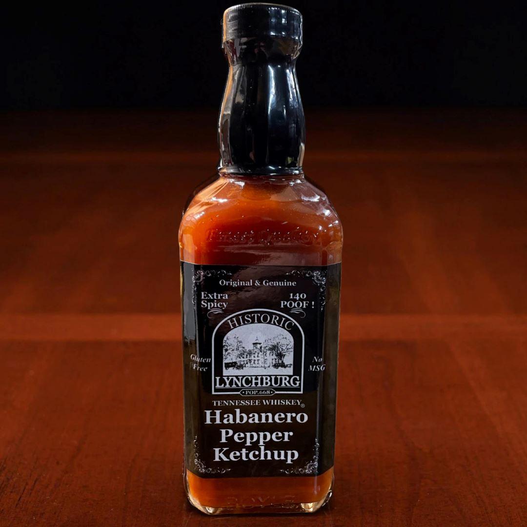 Historic Lynchburg Habanero Pepper Ketchup made with Jack Daniels - The Whiskey Cave