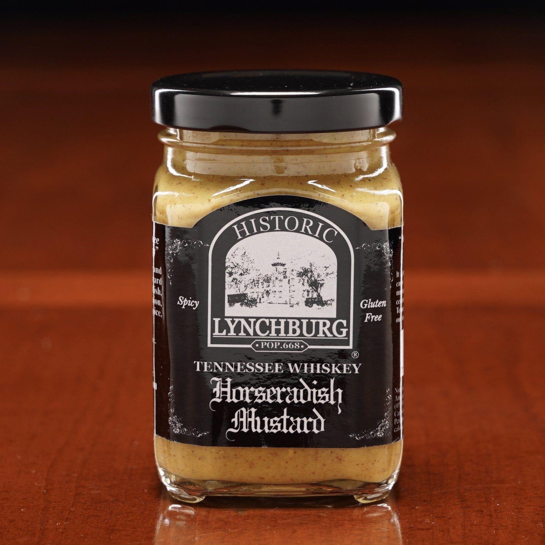 Historic Lynchburg Horseradish Mustard made with Jack Daniels - The Whiskey Cave