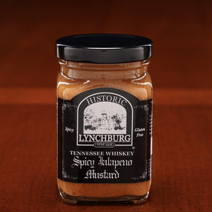 Historic Lynchburg Spicy Jalapeño Mustard made with Jack Daniels - The Whiskey Cave