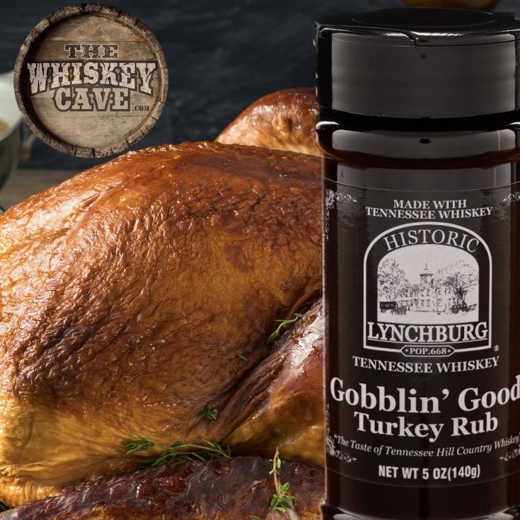Historic Lynchburg Tennessee Gobblin Good Turkey Rub made with Jack Daniels - The Whiskey Cave