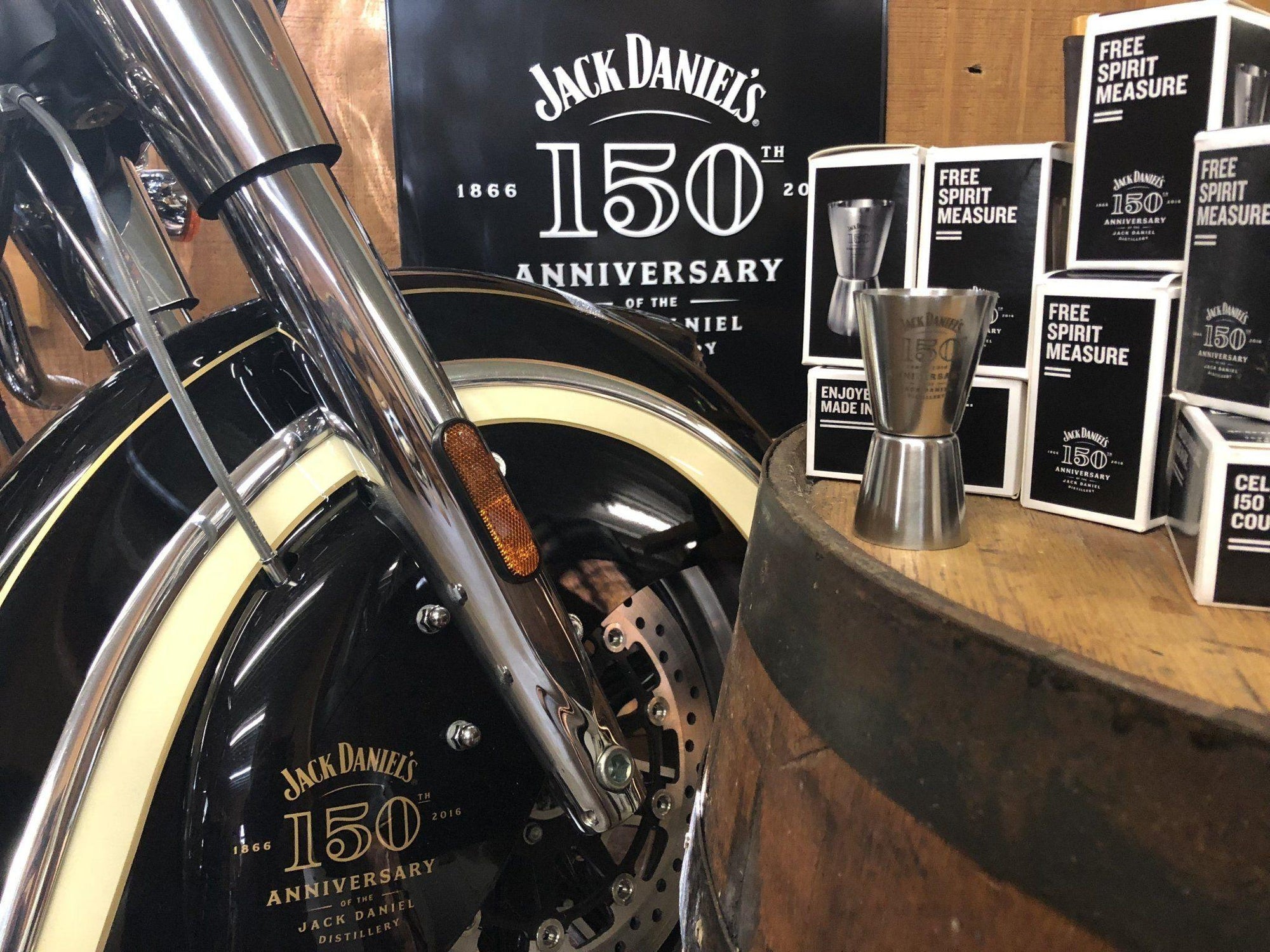 Jack Daniel’s 150th Anniversary Boxed Shot Glass - The Whiskey Cave