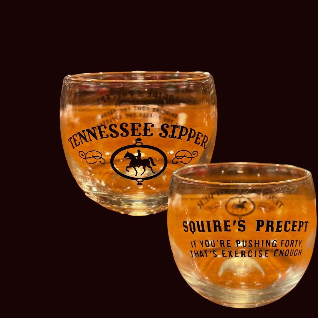 Jack Daniel’s 1960’s Tennessee Squire Glass #1 - The Whiskey Cave