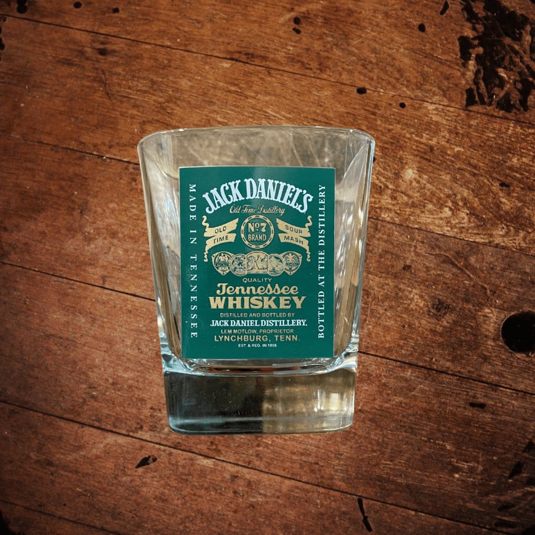 Jack Daniel’s Green Label NEW Rocks Glass - The Whiskey Cave
