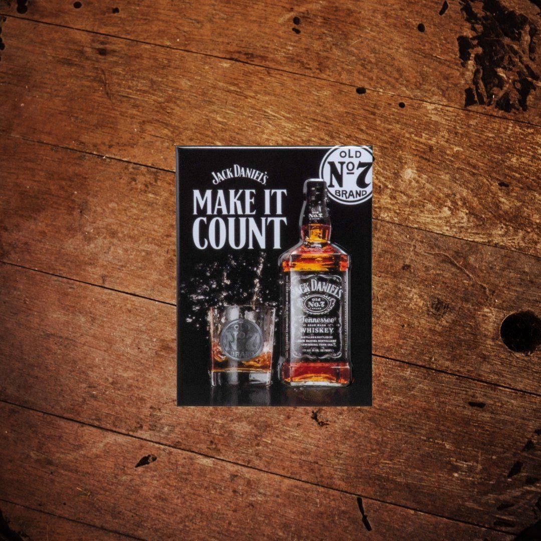 Jack Daniel’s Make it Count Magnet - The Whiskey Cave