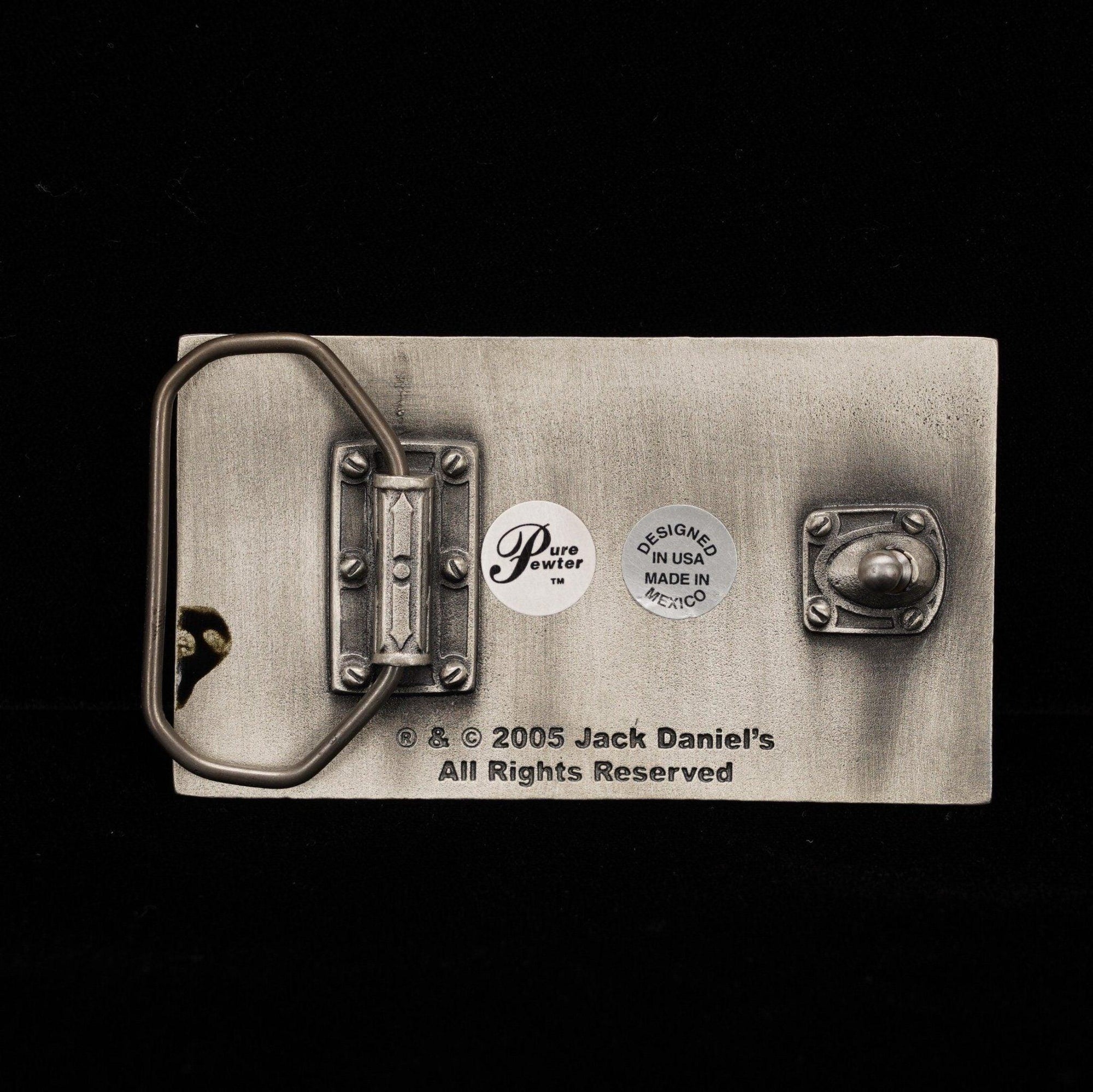 Jack Daniel’s Pure Pewter Old No 7 Buckle - The Whiskey Cave