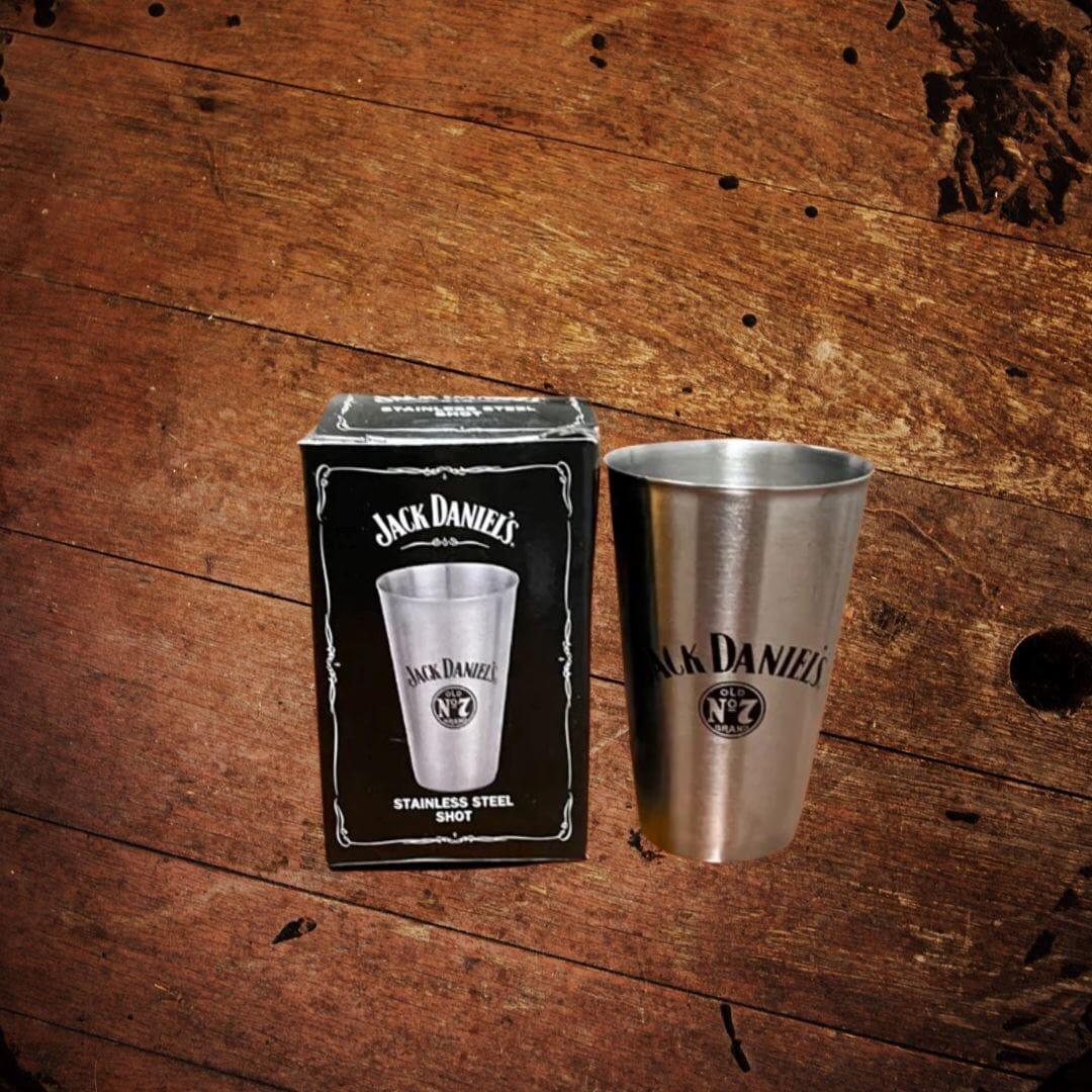 Jack Daniel’s Stainless Boxed Shot Glass - The Whiskey Cave