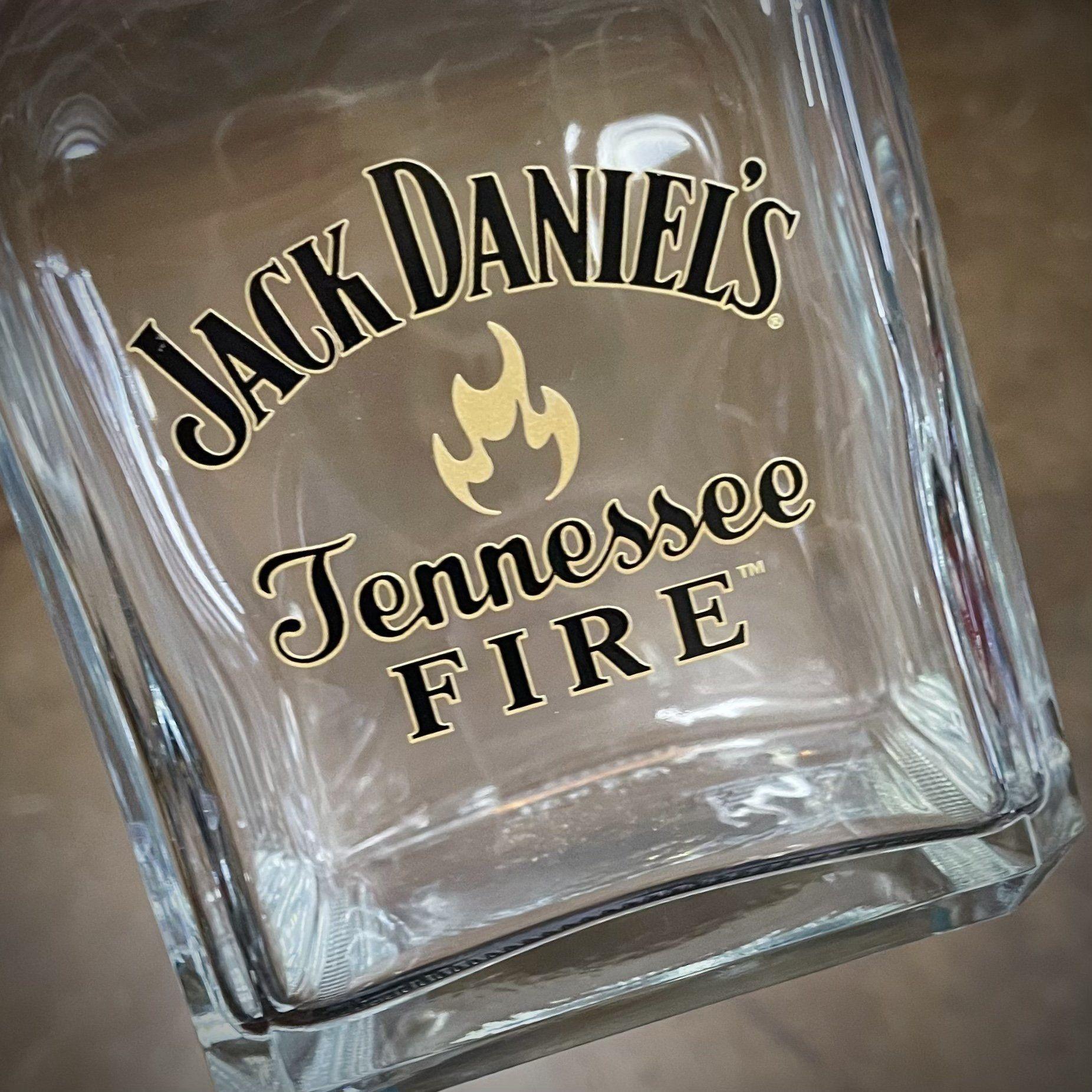 Jack Daniels Tennessee Fire Decanter - The Whiskey Cave