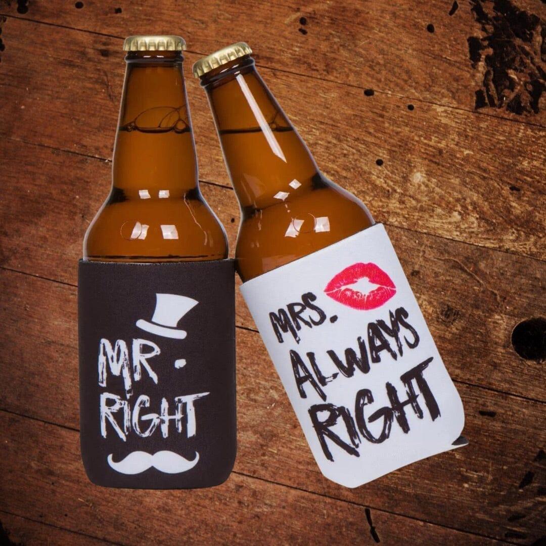 Mr and Mrs Koozies - set of 2 - The Whiskey Cave