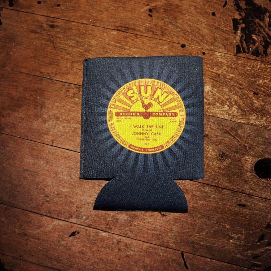 Sun Records Johnny Cash Koozie - The Whiskey Cave