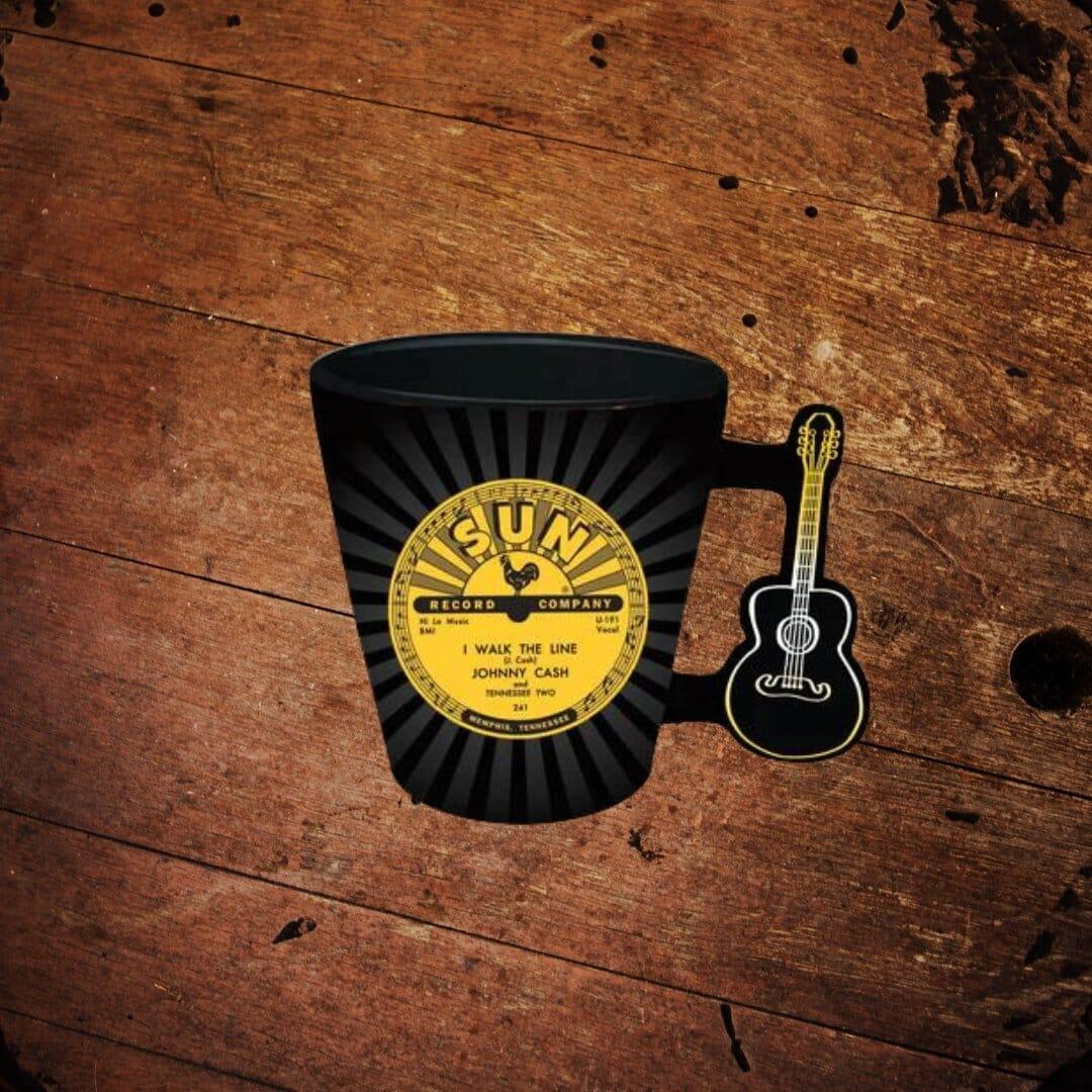 Sun Records Johnny Cash Shot Glass - The Whiskey Cave