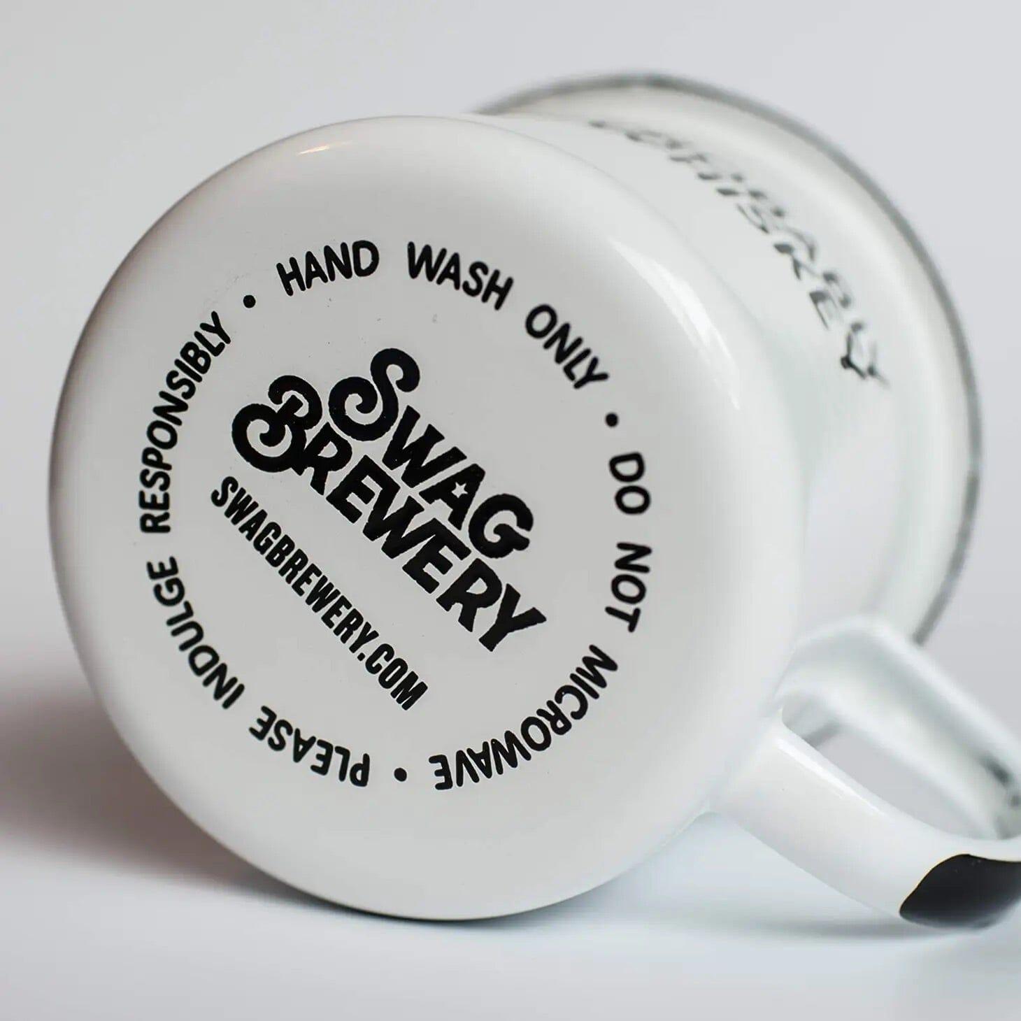 Swag Brewery Enameled Mug “Probably Bourbon” - The Whiskey Cave
