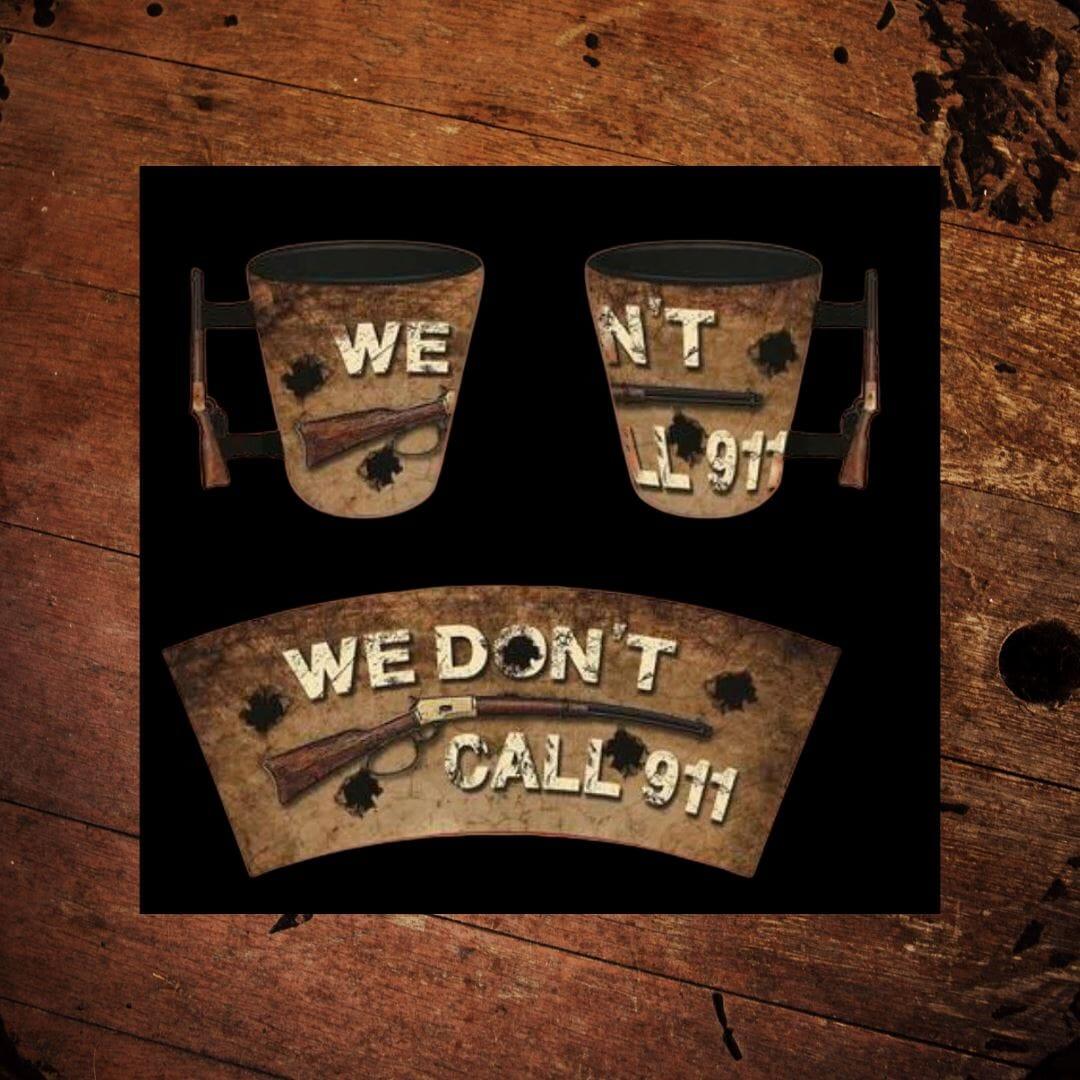 We Don’t Call 911 Shot Glass - The Whiskey Cave