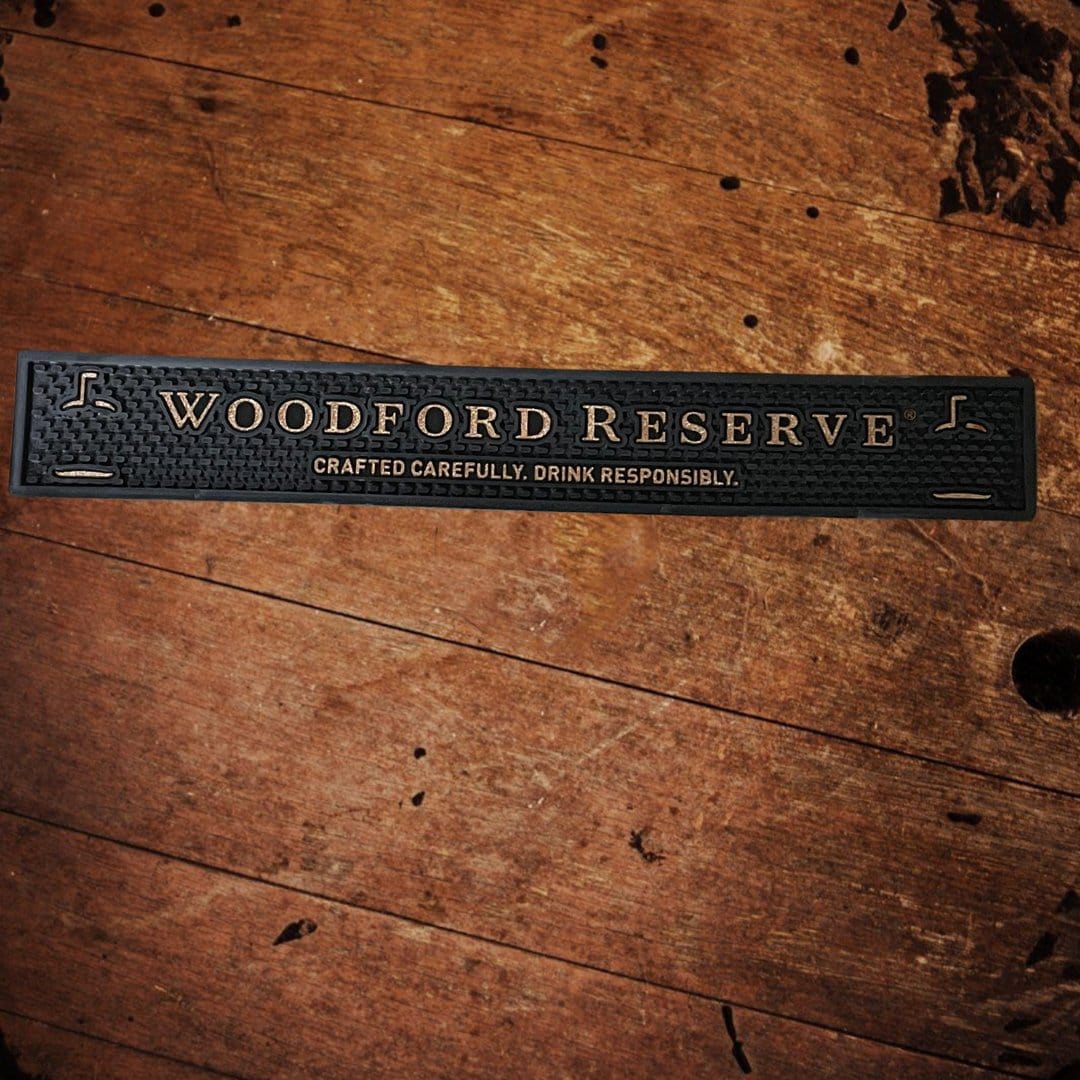 Woodford Reserve Professional Bar Rail Mat - The Whiskey Cave