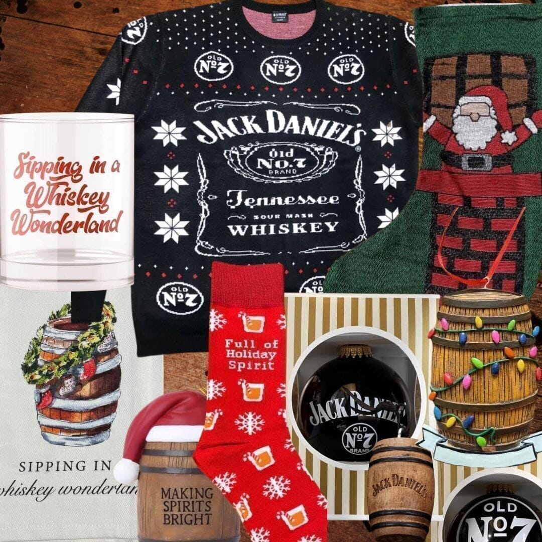 Jack Daniel's Christmas Sweater - The Whiskey Cave