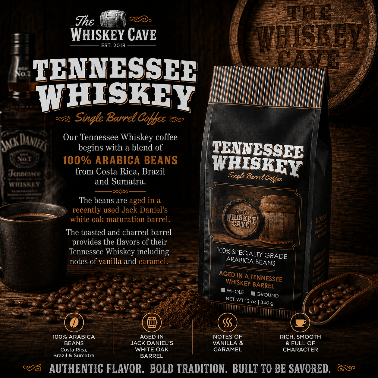 Tennessee Whiskey Coffee