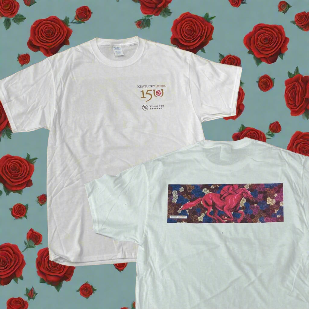 150th Kentucky Derby Woodford Reserve T-Shirt - The Whiskey Cave