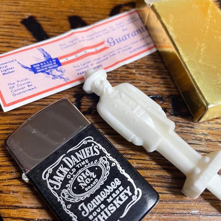 1960's Vintage PARKS Jack Daniel's Lighter - The Whiskey Cave