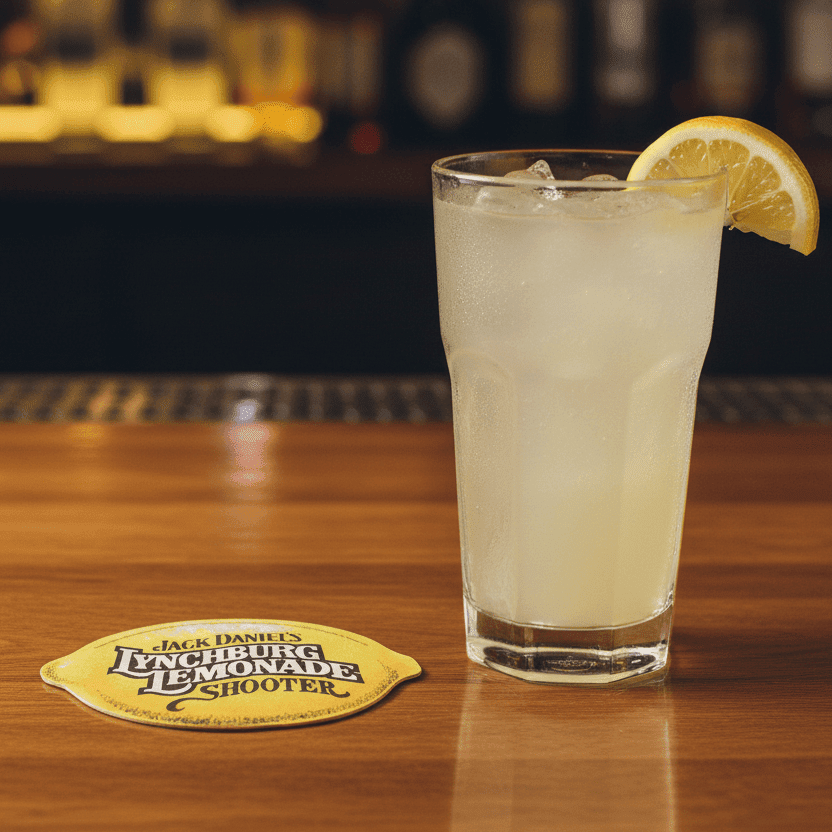 1980’s Jack Daniel’s Lynchburg Lemonade Coaster - The Whiskey Cave