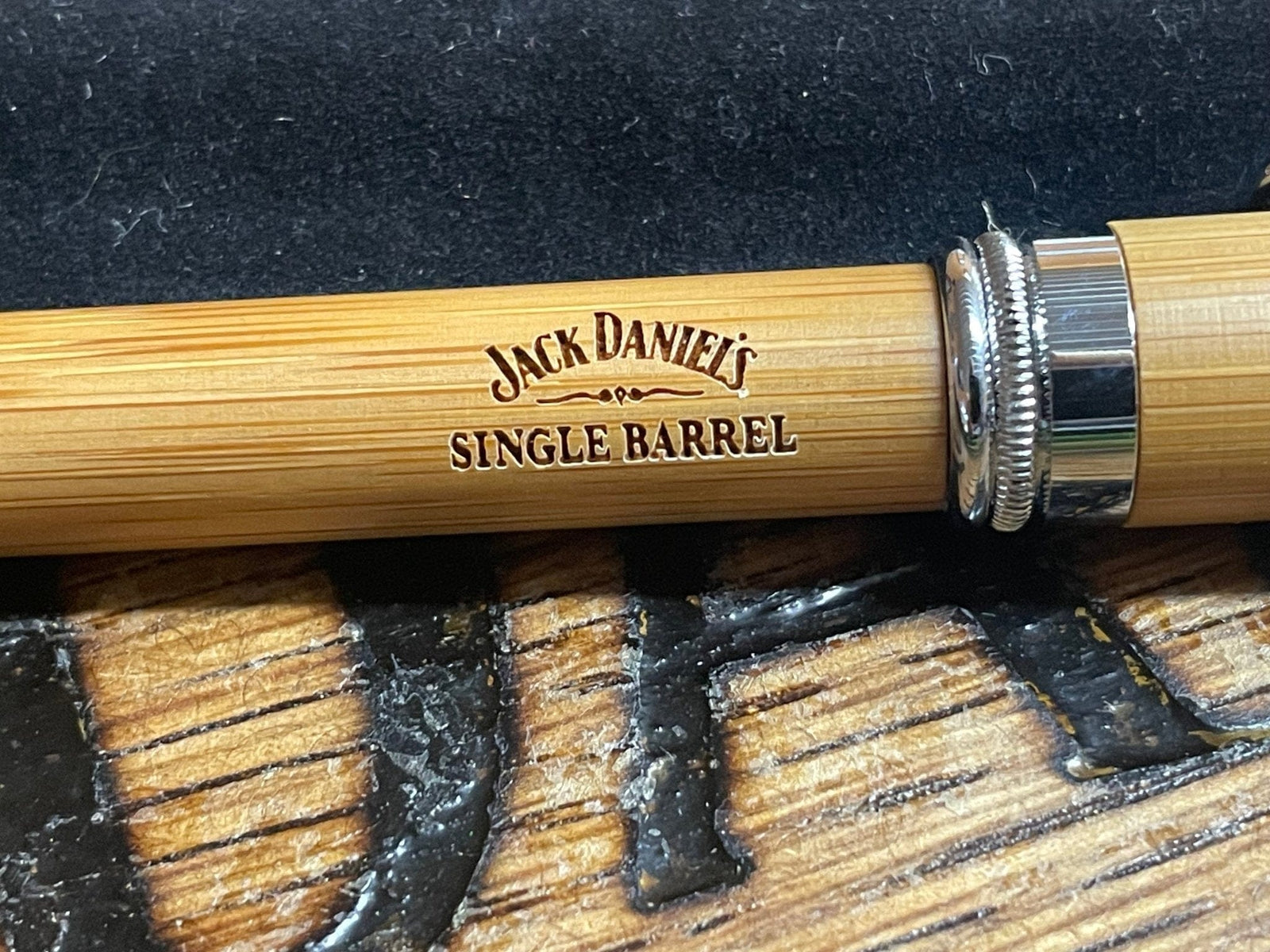 1990’s wood Jack Daniel’s Single Barrel promotional pen - The Whiskey Cave