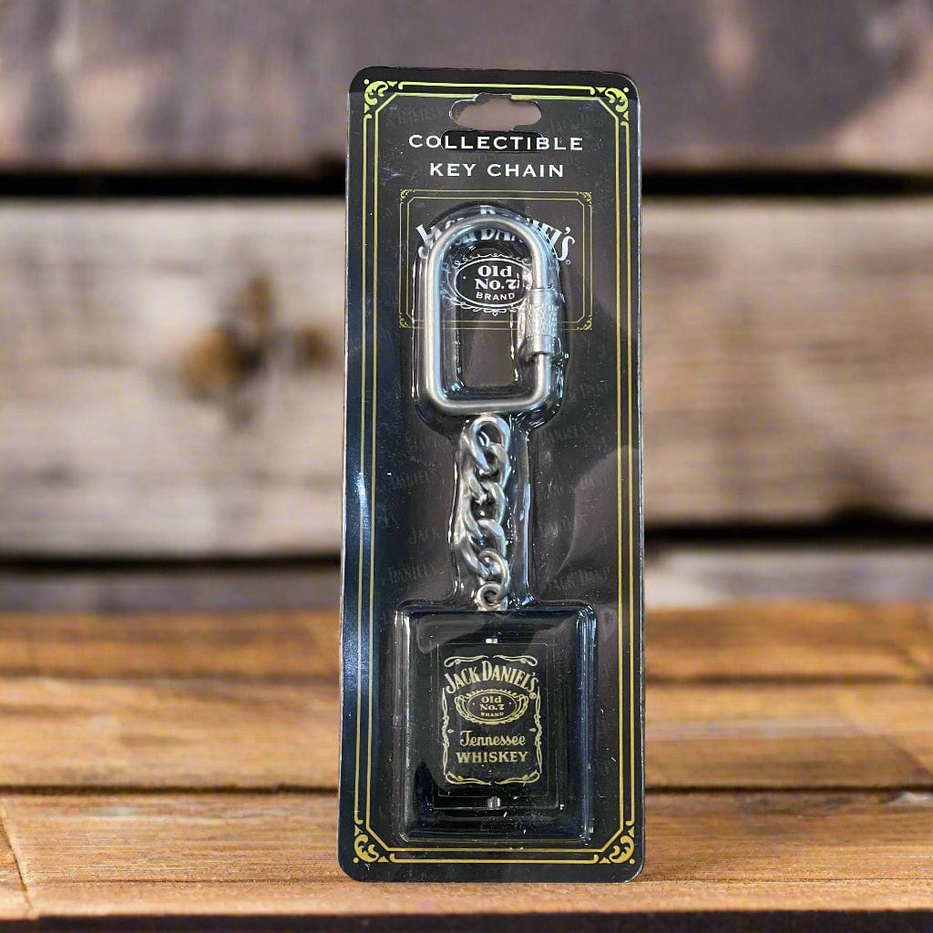 2005 Jack Daniel's Metal Spinning Key Ring - The Whiskey Cave