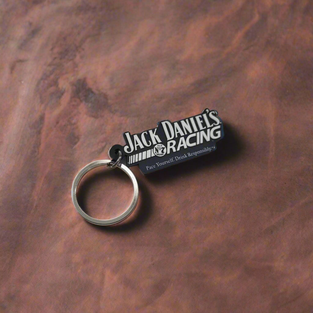 2006 Nascar Rubber Jack Daniel’s Key Ring - The Whiskey Cave