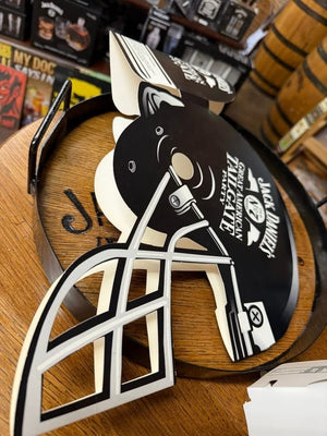2006 Promotional Football Helmet 3D Table Card - The Whiskey Cave