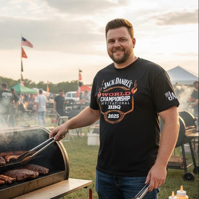 2025 Jack Daniel’s BBQ T-Shirt - The Whiskey Cave