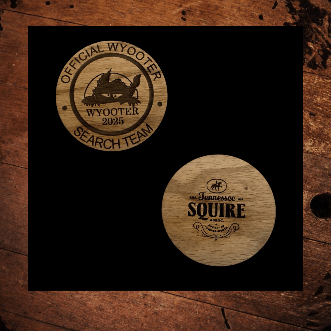 2025 Jack Daniel’s Wyooter Wood Coaster - The Whiskey Cave