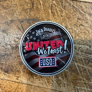 2026 Jack Daniel’s Toast to the Troops USO Coin - The Whiskey Cave