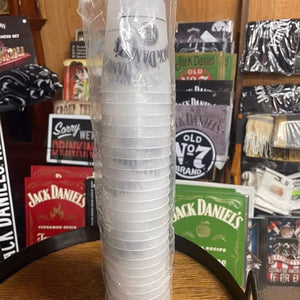 25 Jack Daniel’s Plastic 8 ounce Cups - The Whiskey Cave