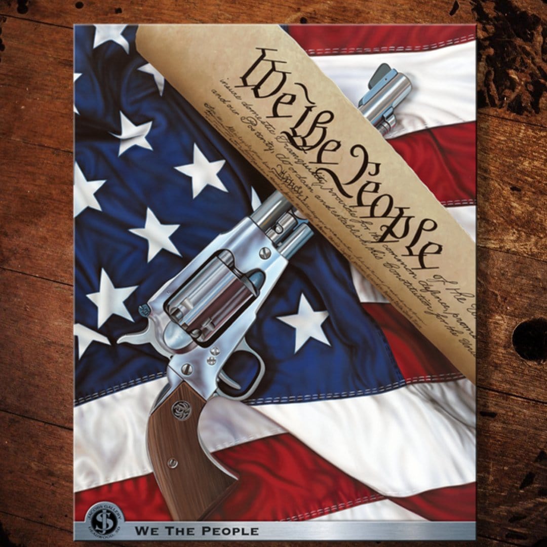 2nd Amendment Flag Sign - The Whiskey Cave