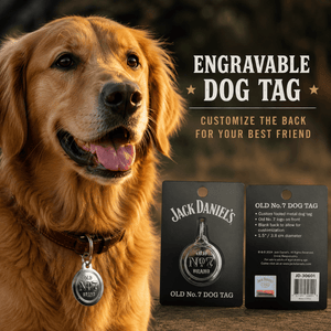 Jack Daniel’s Metal Old No 7 Pet Tag