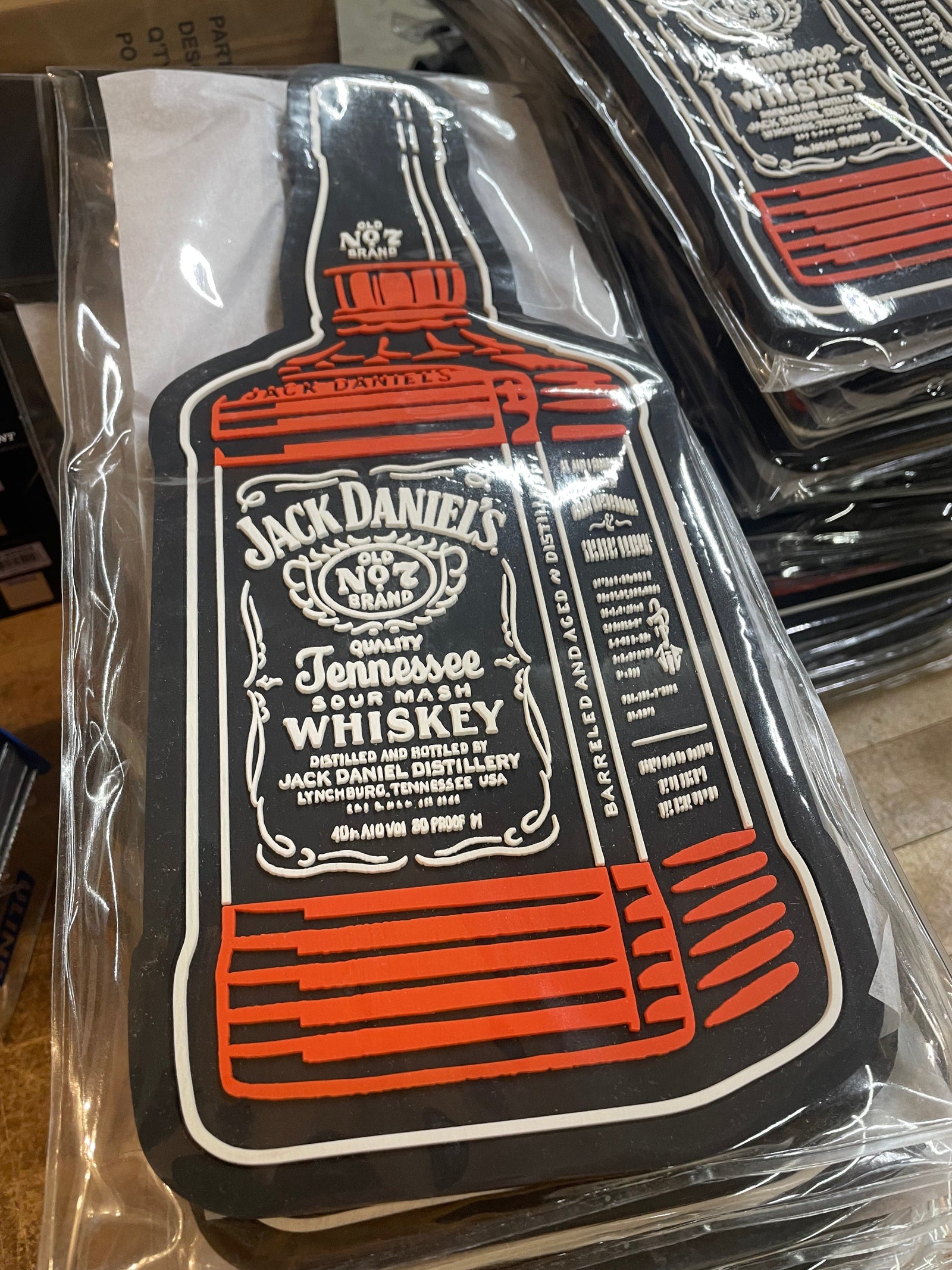 Jack Daniel’s Bottle Bar Mat - The Whiskey Cave