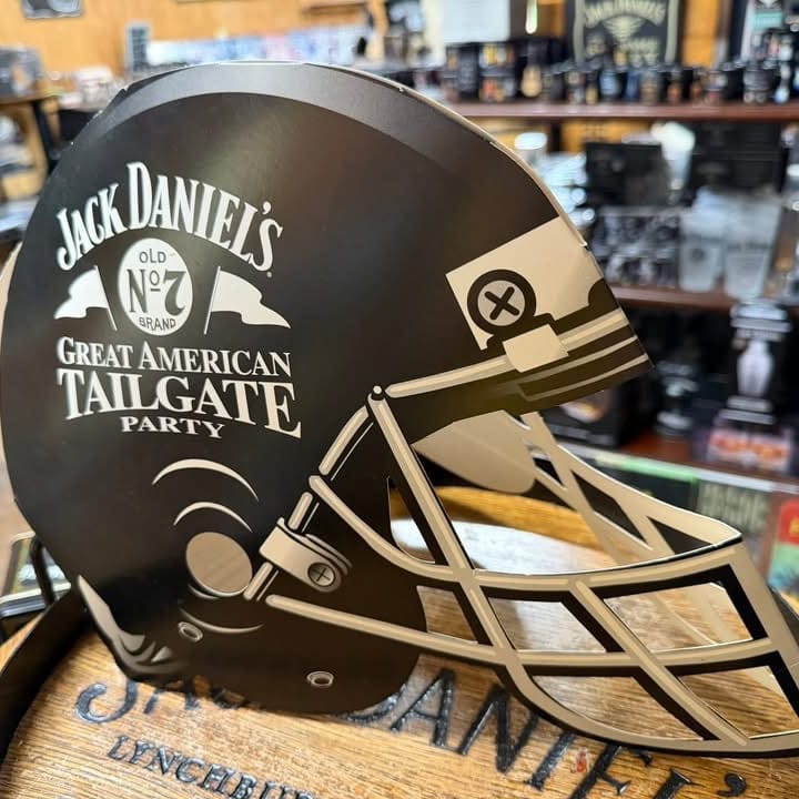 2006 Promotional Football Helmet 3D Table Card - The Whiskey Cave