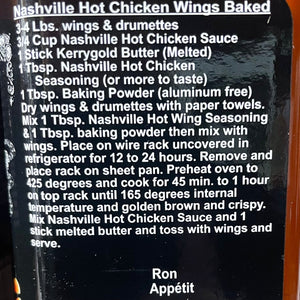 Historic Lynchburg Nashville Hot Chicken Sauce made with Jack Daniels