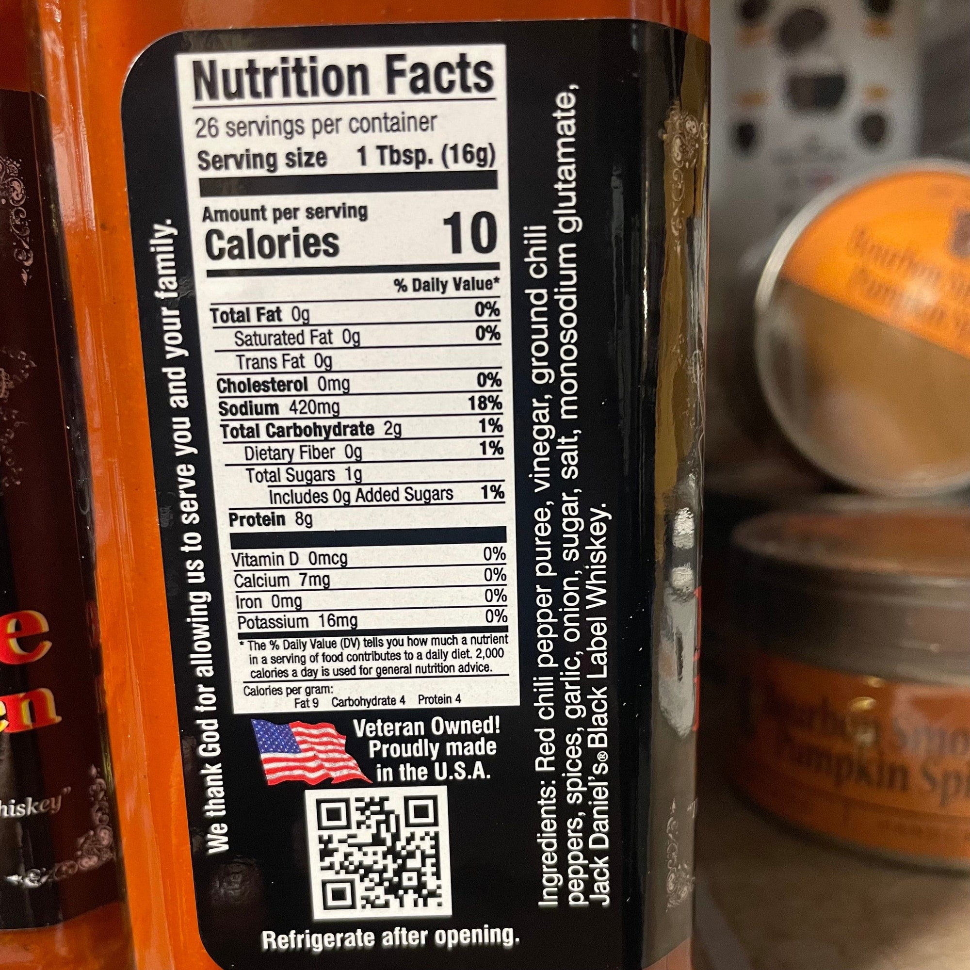 Historic Lynchburg Nashville Hot Chicken Sauce made with Jack Daniels