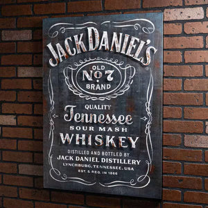 Jack Daniel’s Hand Crafted Metal Wall Art