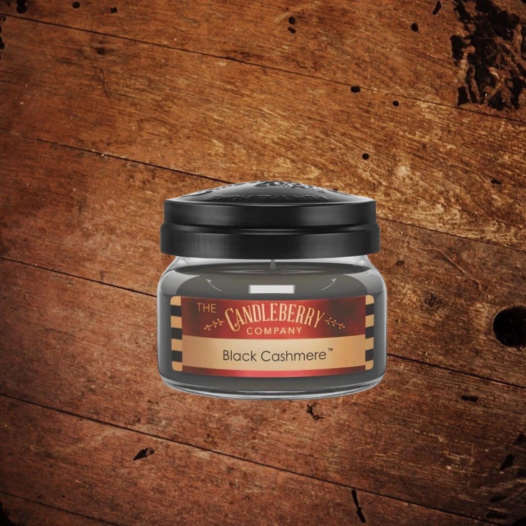 Black Cashmere 4 ounce Soy Blend Candle by Candleberry - The Whiskey Cave