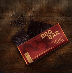 Bourbon Smoked BBQ Dark Chocolate Bar - The Whiskey Cave