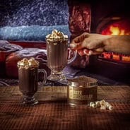 Bourbon Smoked Sea Salt Dark Hot Chocolate - The Whiskey Cave