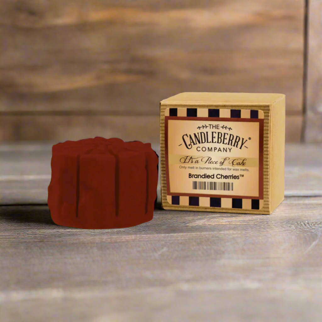 Brandied Cherries Tart Wax Melts Made in the USA by Candleberry - The Whiskey Cave