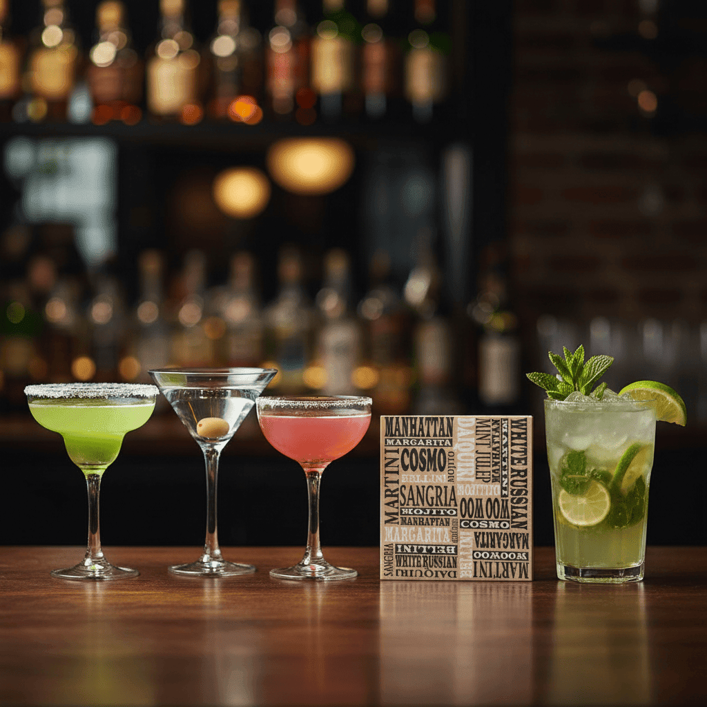 Brown Paper Drinks Cocktail Napkins - The Whiskey Cave