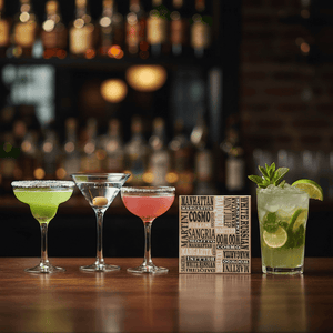 Brown Paper Drinks Cocktail Napkins - The Whiskey Cave