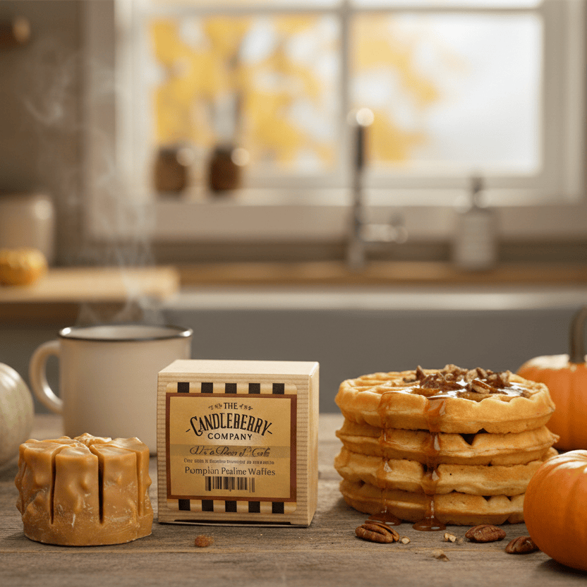 Candleberry Pumpkin Praline Waffle Tart Wax Melts - The Whiskey Cave