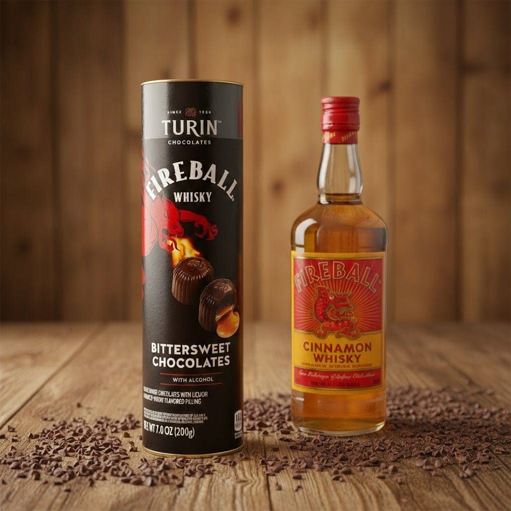 Dark Chocolate Fireball Whisky Truffles - The Whiskey Cave