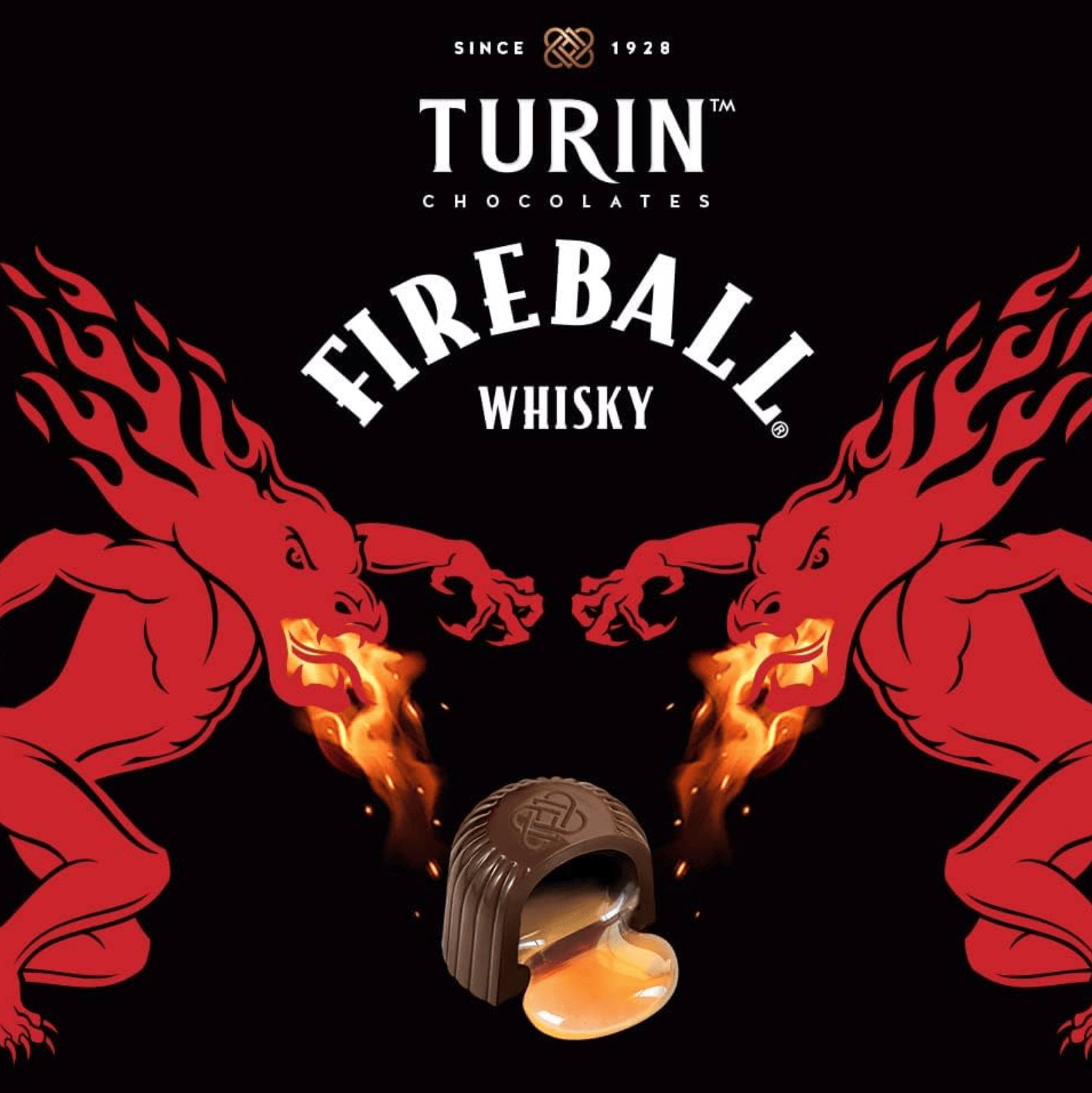 Dark Chocolate Fireball Whisky Truffles - The Whiskey Cave